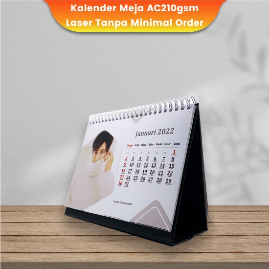 Kalender Meja AC210 Laser Tanpa Minimal Order