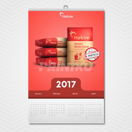 Kalender Dinding 38x53cm Ap120 Offset