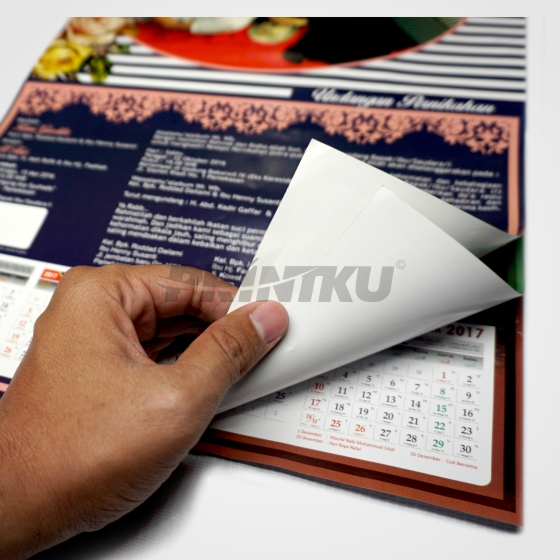 Kalender Dinding 50x70cm Ap120 Offset