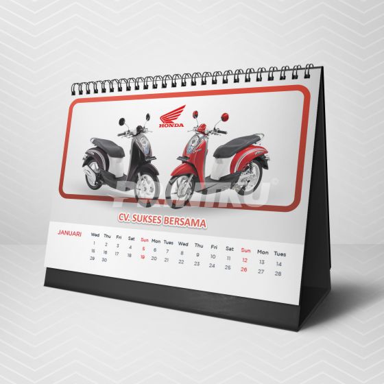 Kalender Meja AC210 Laser Tanpa Minimal Order